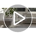 Round Side Table, Modern Accent End Table for Small Spaces - Rustic Brown