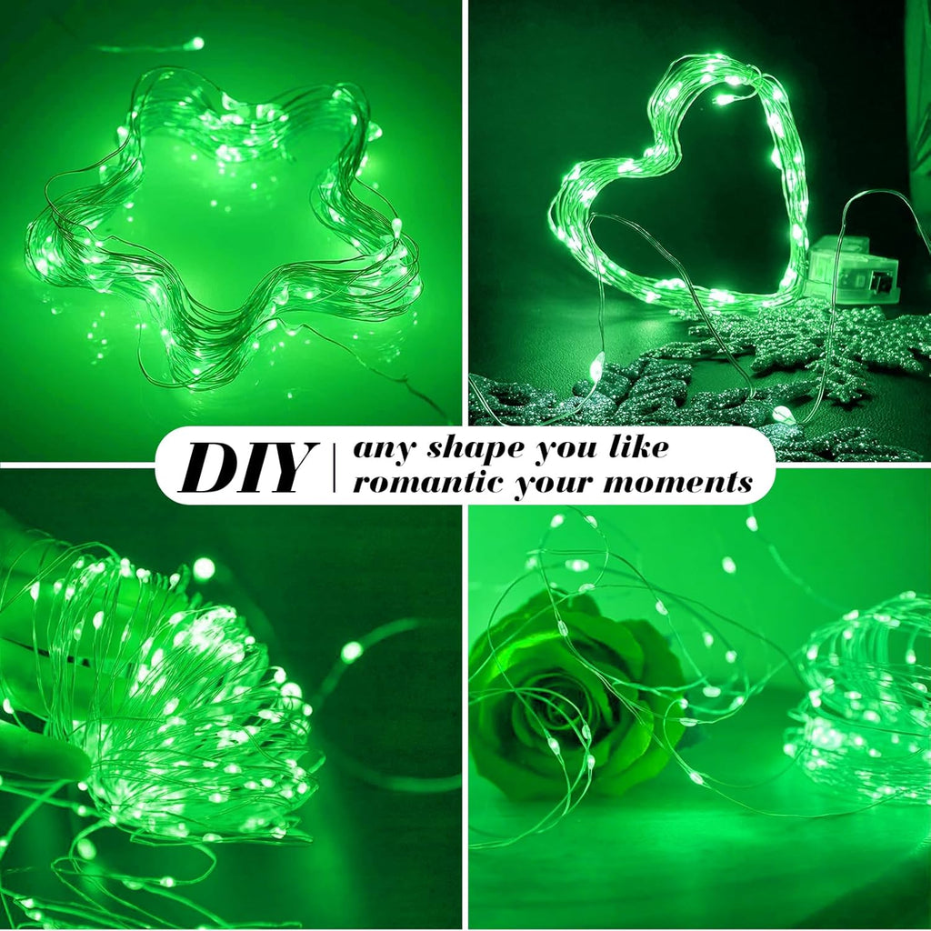 ZGWJ Fairy Lights - 8 Pack Battery Operated 7ft Mini LED String Lights | 3 Modes for Parties & Decor