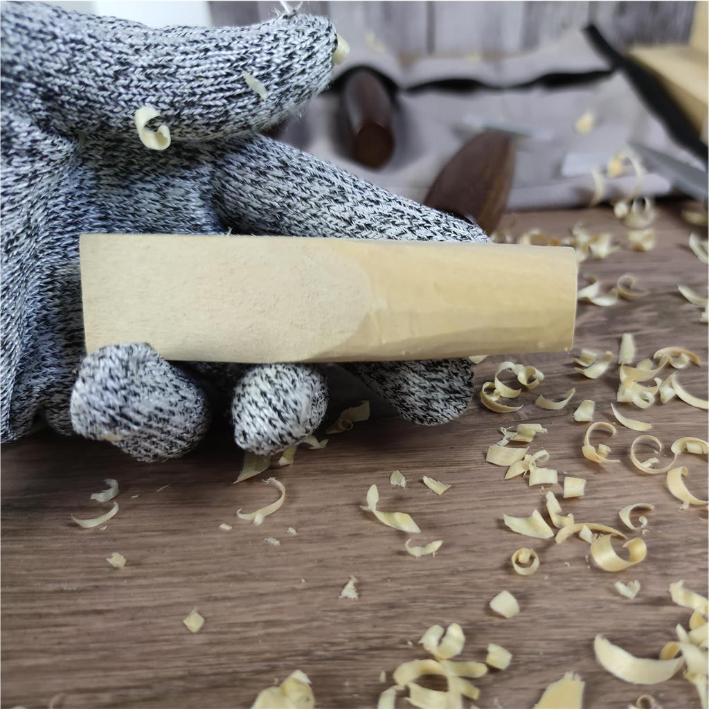 Ninekong Basswood Carving Blocks - 24PCS Whittling Kit with Soft Basswood in 3 Sizes (4"x1"x1", 4"x2"x2", 2"x2"x2")