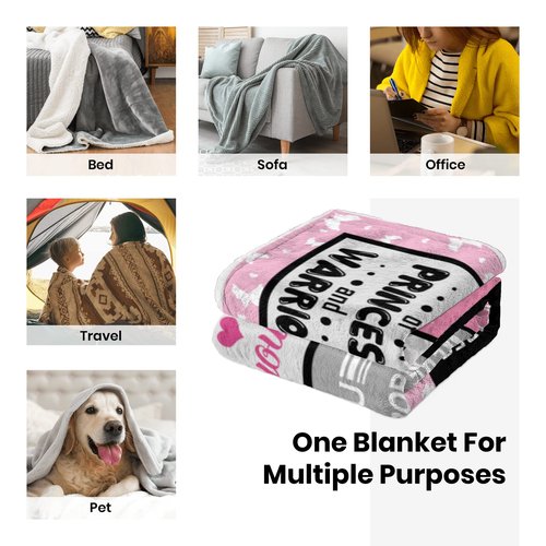 Hocgiwd 10 Year Old Girl Birthday Gifts, Gifts for 10 Year Old Girls,10th Birthday Gift for Girls, 10th Birthday Decorations for Girl Blanket 60x50in