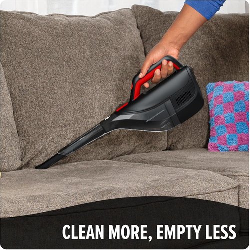 Dirt Devil 12V Cordless Handheld Vacuum - Powerful Suction & Multi-Surface Tool Kit | Lightweight, Black