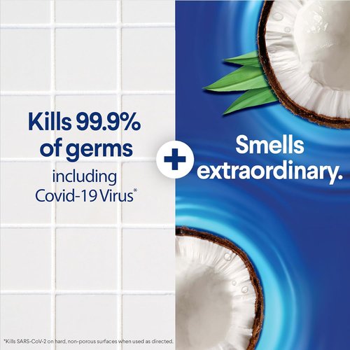 Clorox Scentiva Disinfecting Wet Mop Pads - Coconut & Waterlily Scent | 2 Packs, 24 Refills Each