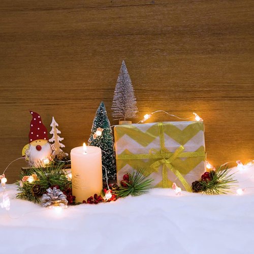 Cosweet Fake Snow Blanket - Thickened 3 x 8 Ft Faux Sheet for Crafts & Holiday Decor | Photo Prop
