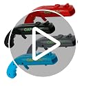 LibereTech Cap Shooting Bottle Opener Gun - Colorful Party Gadget for Men, Blue Red Black Gray
