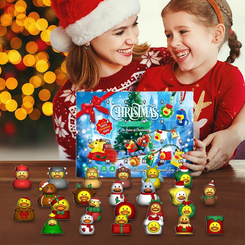Rubber Ducks Advent Calendar 2025 - 24 Days of Surprises | Perfect Christmas Gift for Kids & Teens