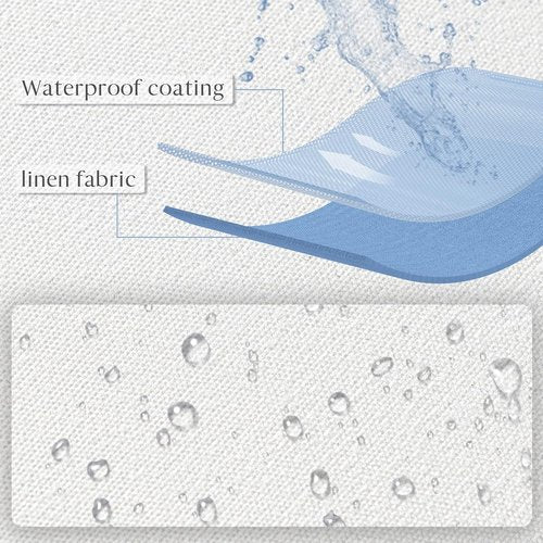 Ashler Outdoor Pillow Inserts - Waterproof & Hypoallergenic | Set of 4, 18 x 18 Decorative Pillows