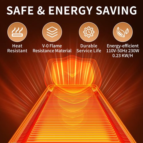 Electric Warming Tray (L 32"x12")，Food Warmers for Parties Buffet with Thermostat & Full Surface Heating, Tempered Glass Warming Mat for Food, Temperature Adjustable Gold Handles Food Warming Mat