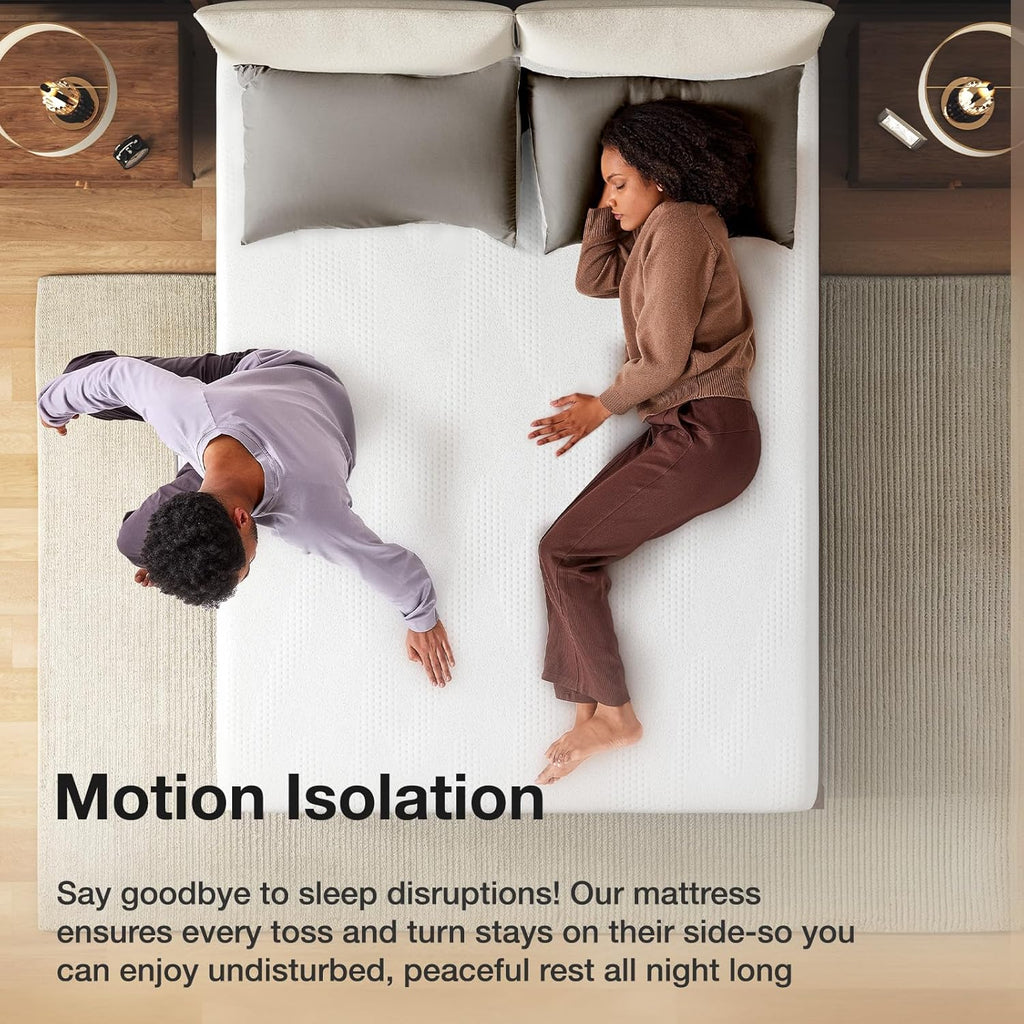 Novilla 14-Inch Twin Memory Foam Mattress - Cooling Gel Foam for Pressure Relief & Comfort