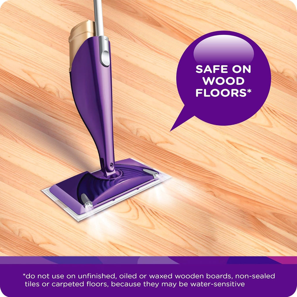 Swiffer WetJet Antibacterial Floor Cleaning Solution - All-Purpose Citrus Scent, 1.25 Liters