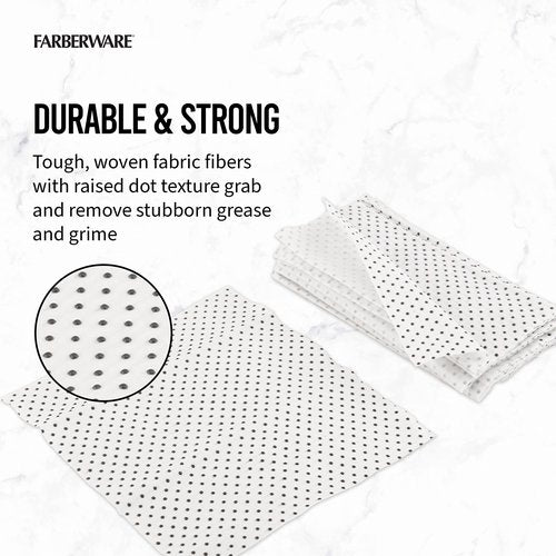 Hoan 5275950 Barbecue 20 Pack Disposable Grill Wipes, White