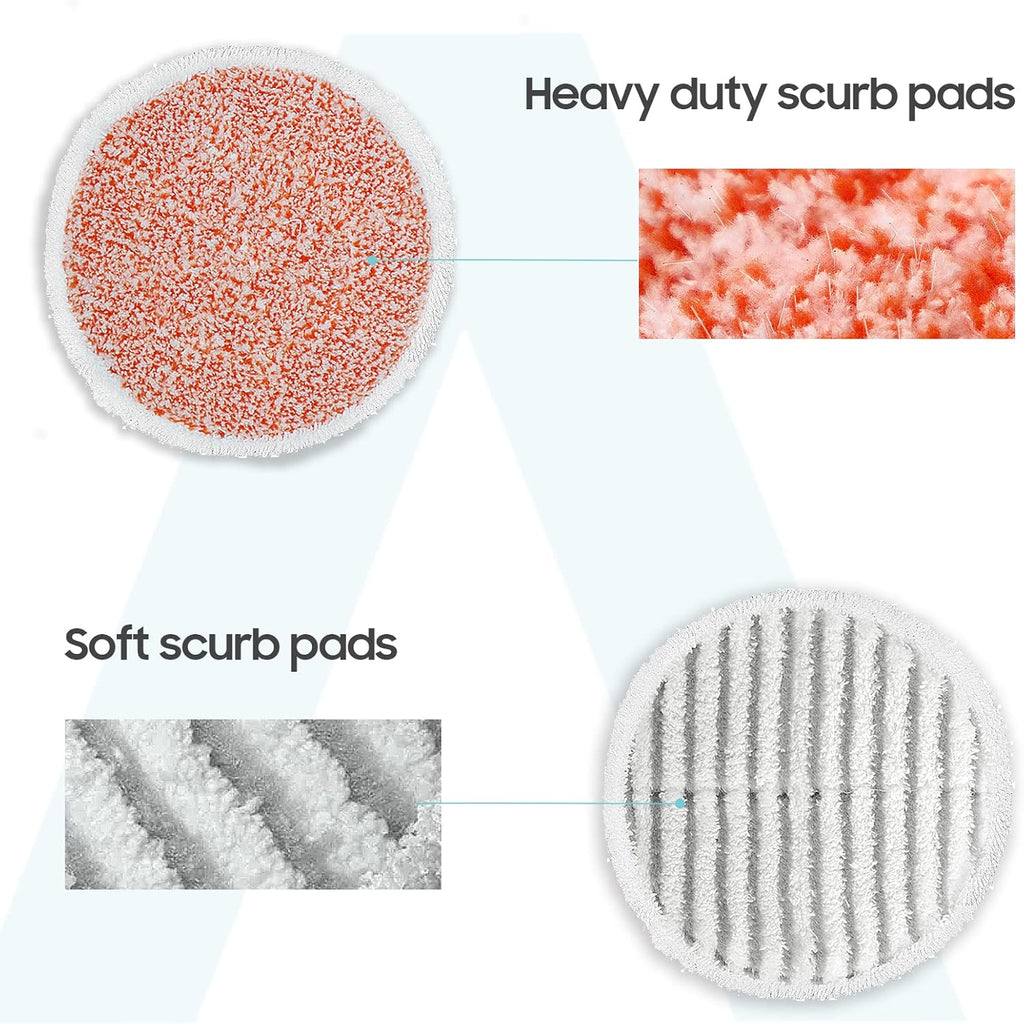Skiennix Steam Mop Pads - Upgraded 8-Pack Replacement Kit for Shark S8201, S8001, S7001 | All-in-One Cleaning Solution