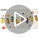 8-Pack 16oz Glass Juice Bottles with Airtight Lids and Straws Set