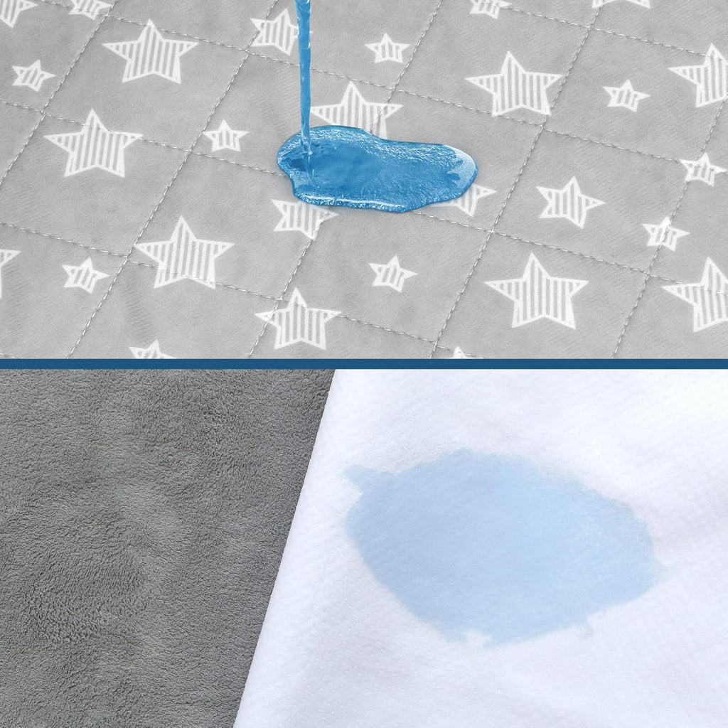 Skiennix Waterproof Bed Pads - Washable Absorbent Chuck Pads for Incontinence | 34" x 36" (2 Pack)