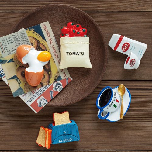 10PCS Refrigerator Food Magnets, 3D Resin Simulation Food Refrigerator Magnets, Cute whiteboard Magnets. Suitable for Kitchens and Offices