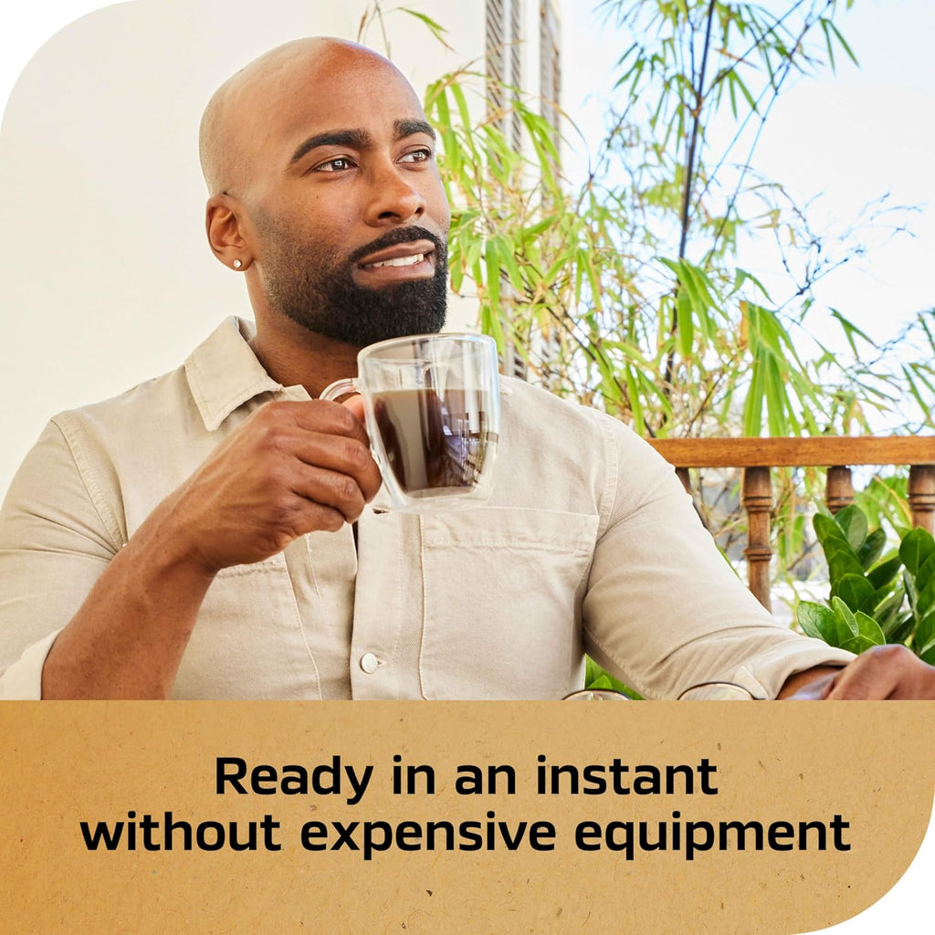 NESCAFÉ Gold Espresso Intense - Premium Instant Coffee, 2 Pack for Rich Flavor and Aroma
