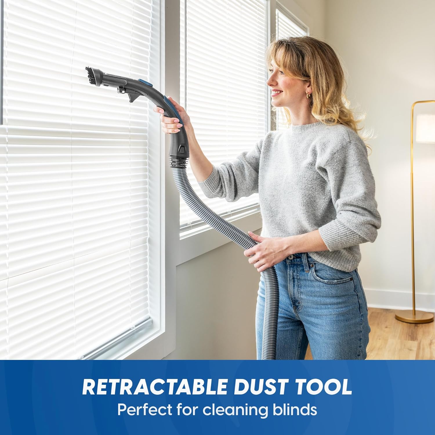 Vacmaster CC0501 Ultra Silent Bagless Canister Vacuum - Powerful HEPA Filtration & One-Touch Dust Release