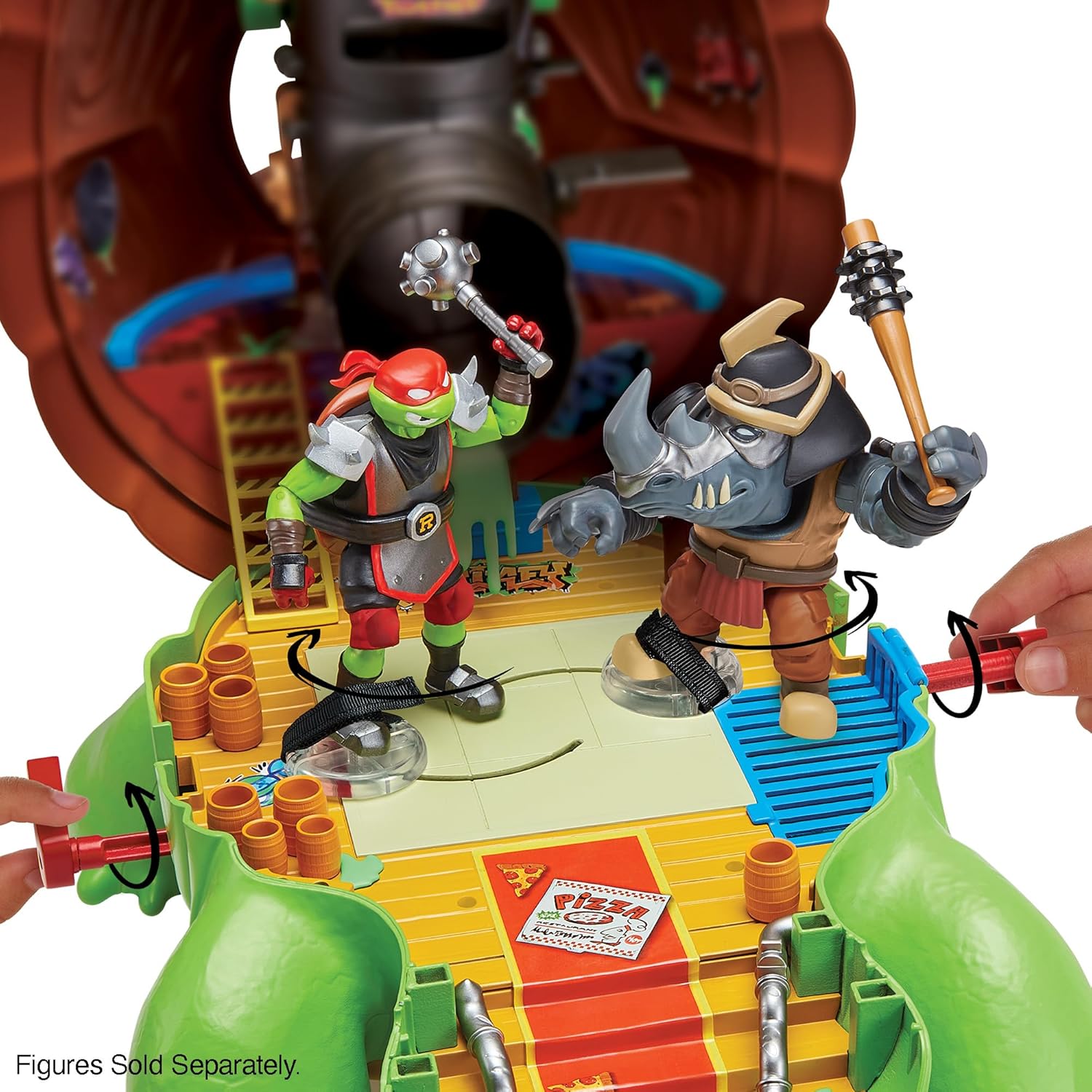 Playmates Toys Teenage Mutant Ninja Turtles Playset - Interactive Tales of The Pet Turtle