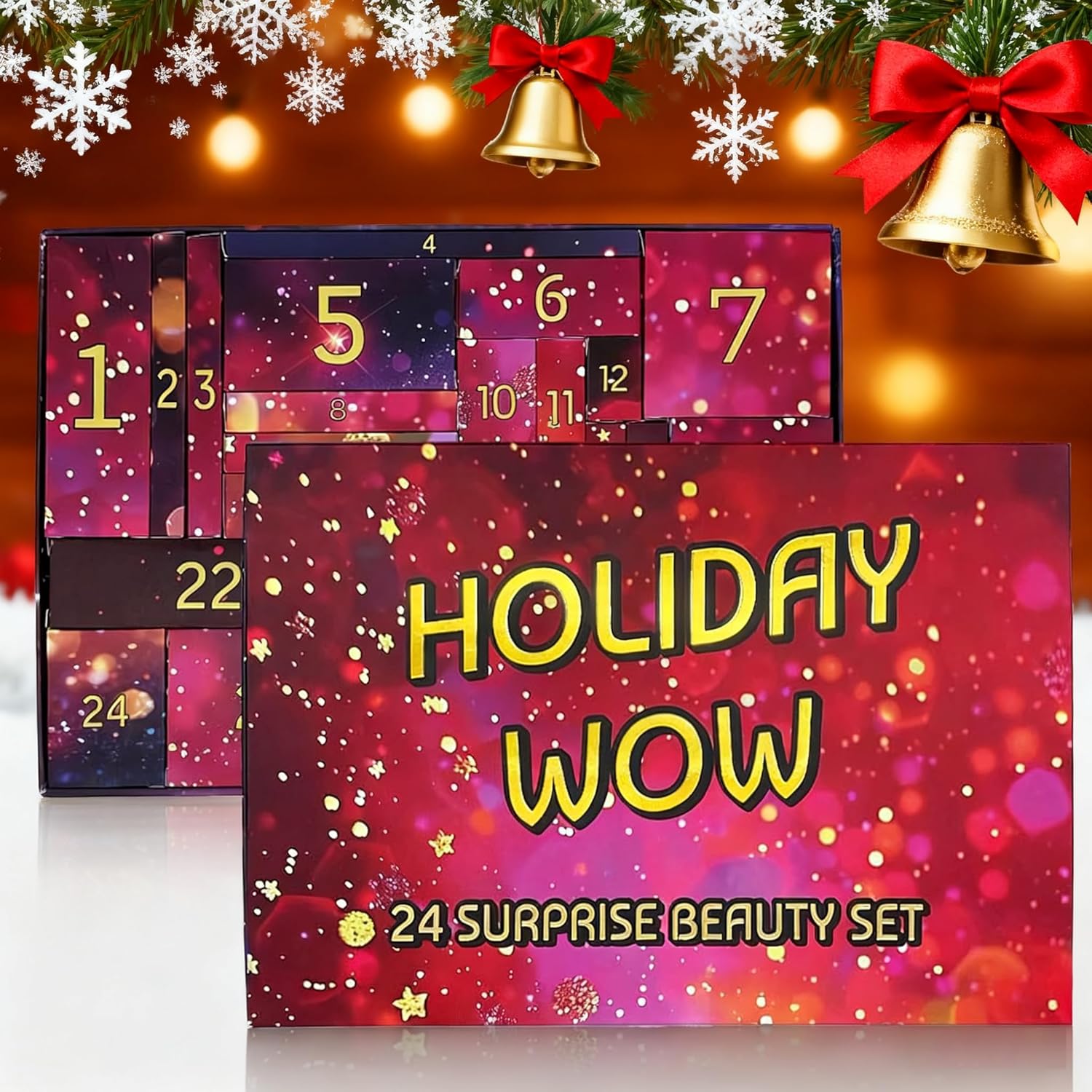 Skiennix Makeup Advent Calendar 2025 - 24 Days of Surprises | Perfect Christmas Gift for Teens & Girls