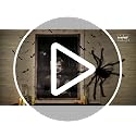 2pcs Halloween Ghost Window Covers, Scary Haunted House Porch Decor