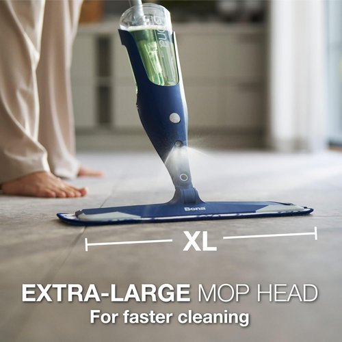 Bona Multi-Surface Floor Spray Mop | Premium Cleaner & Washable Microfiber Pad for Stone, Tile, Laminate & Vinyl Floors
