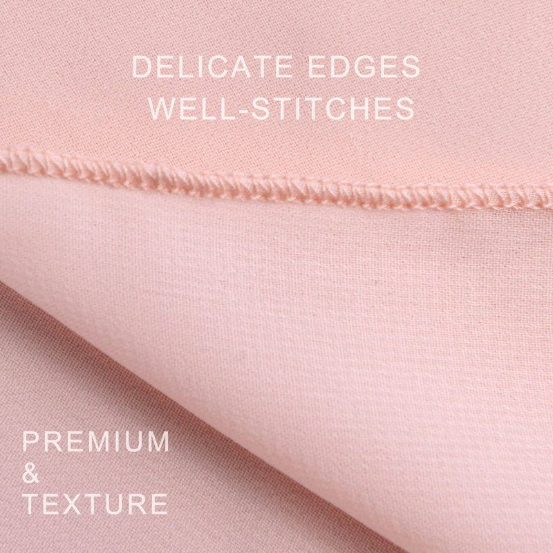BETRIC 10Ft Chiffon Table Runner 29x122 Inches Charming Wedding Runner Sheer Bridal Shower Decorations, Birthday Party Decor-10 Pack,Blushing Pink