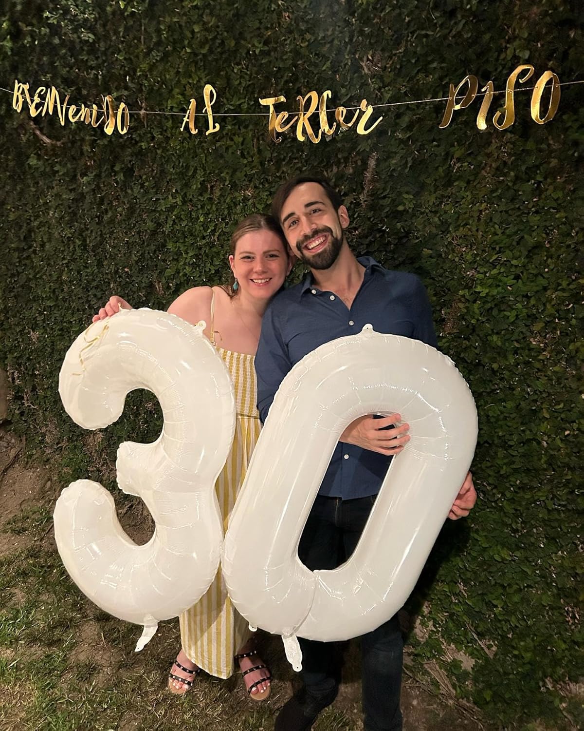 Translucent Number 7 Balloon by [Brand Name] - 40 Inch White Birthday Decoration for Kids & Adults