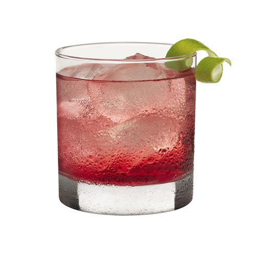 Libbey 917CD Heavy Base Rocks Glasses Set of 12, Rocks Glass Cups with Simple Lines, Elegant Old Fashioned Glass Set for Whiskey, Cocktails and More