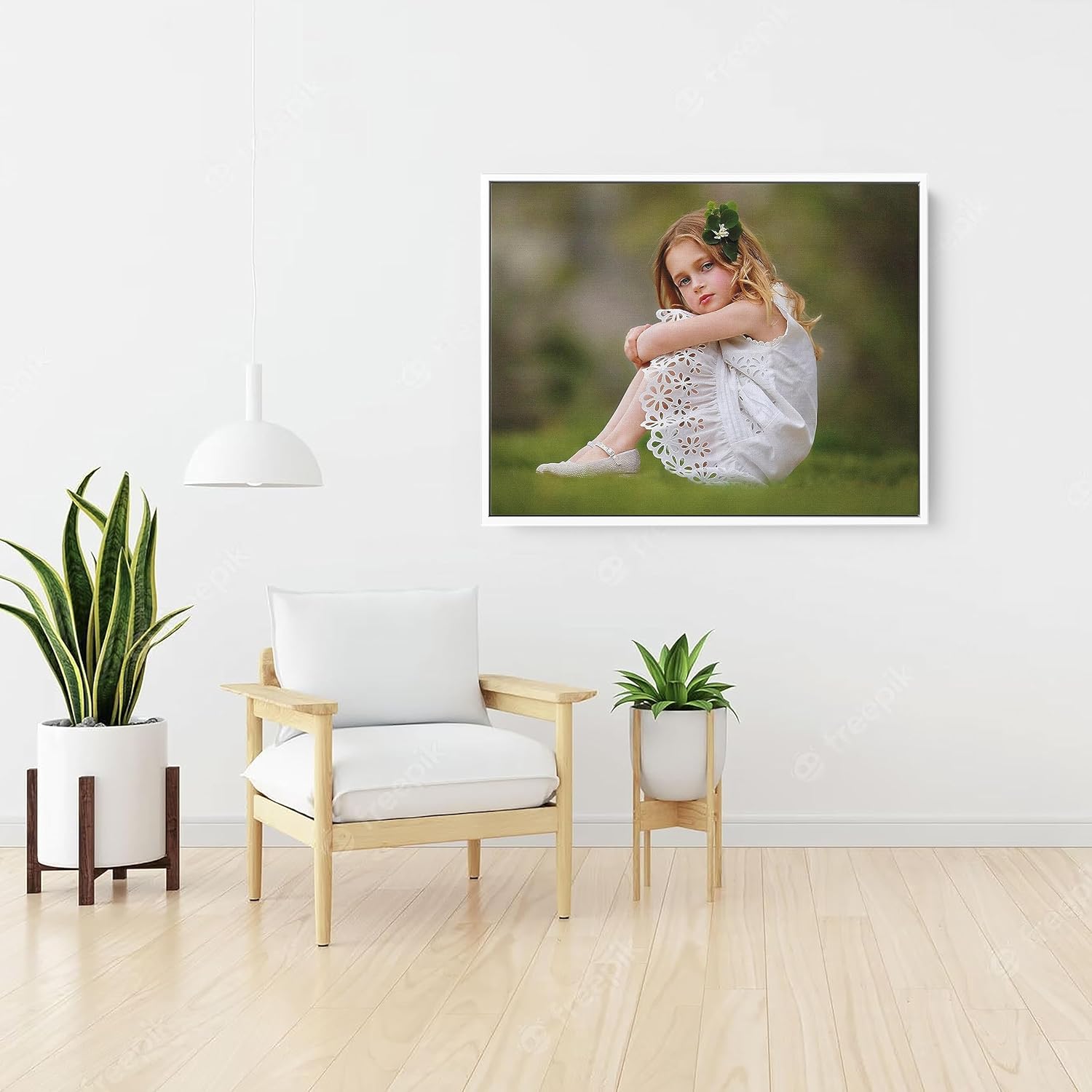P&L ART Custom Canvas Prints - Transform Your Photos into Stunning Wall Art | 20x30" Framed Decor