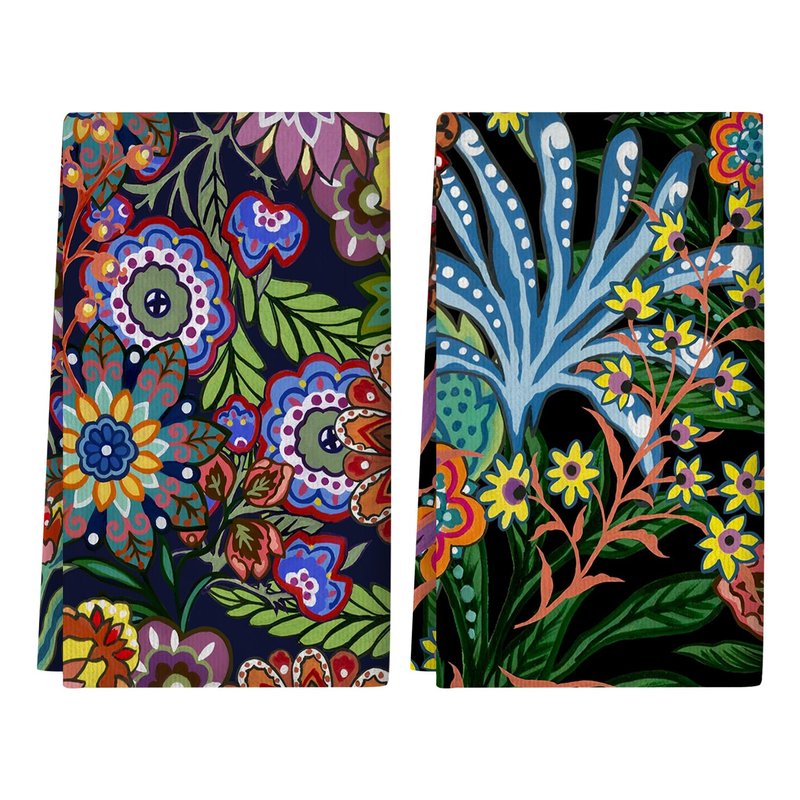 Hello Fall Kitchen Towels Dish Towel, Hello Pumpkin 18x26 inches 2 Pack, Reusable Autumn Kitchen Towels. Don't Scratch Dishes or Countertops, Suitable for Restaurants, Home Use, Farmhouse Decor.
