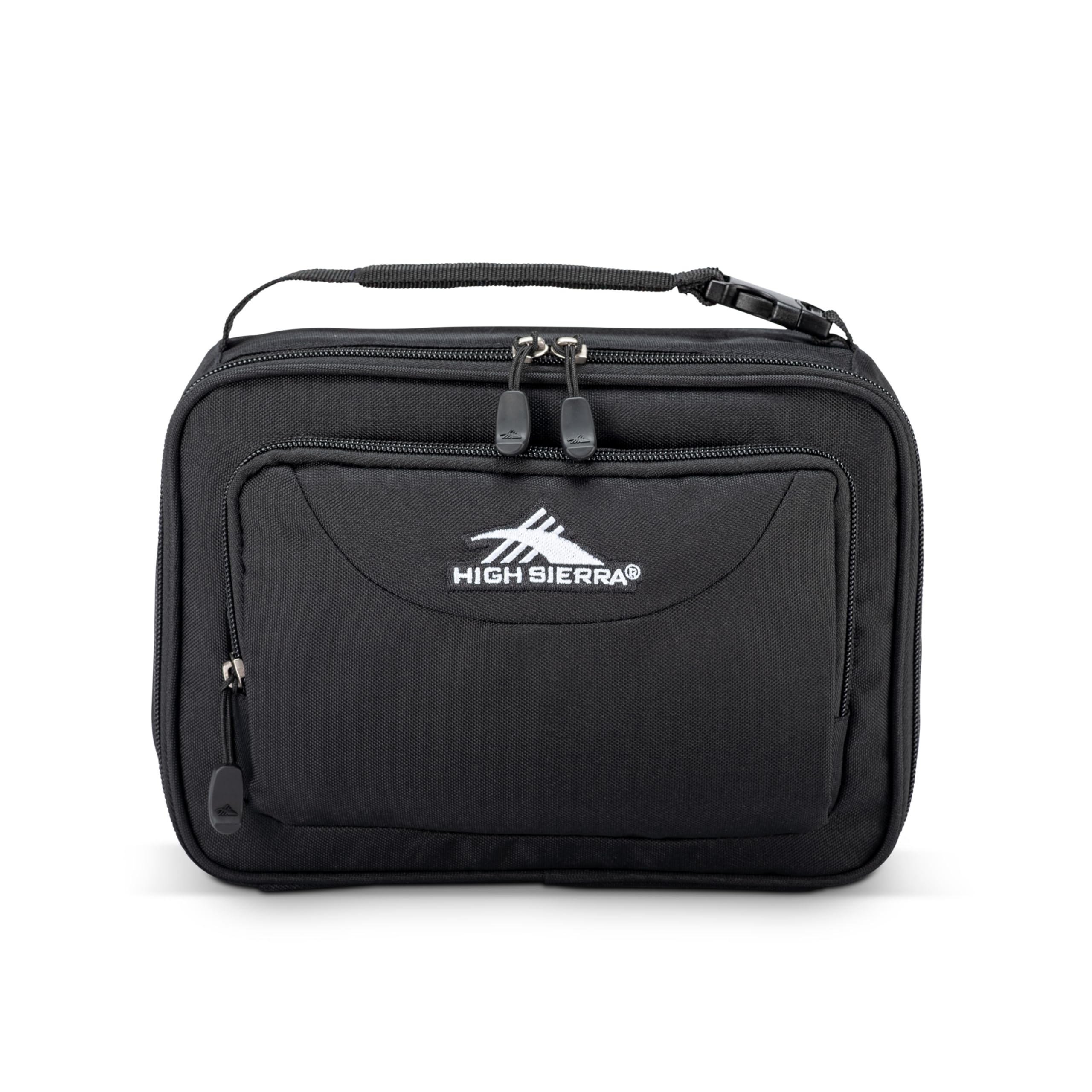 High Sierra Single Compartment Lunch Bag, Black, One Size