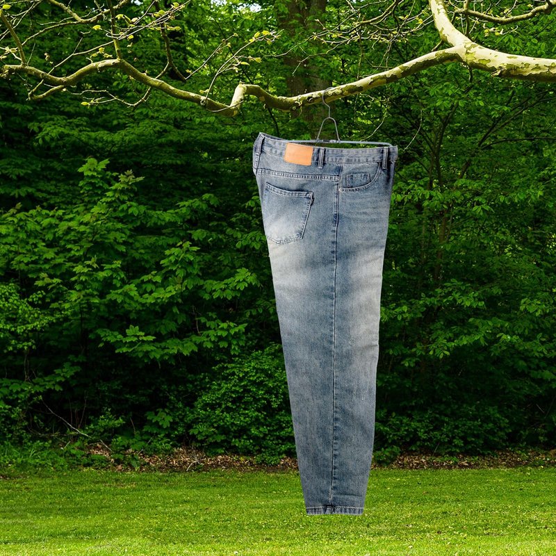 Colingmill 4 Sets Pants Stretcher Wrinkle Free Pants Hangers Hang to Dry Stretchers for Creased Wrinkle Free Slacks Without Ironing (Silvery)