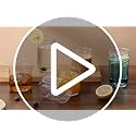 12-Piece Unbreakable Plastic Drinking Glass Set - Clear PET Tumblers