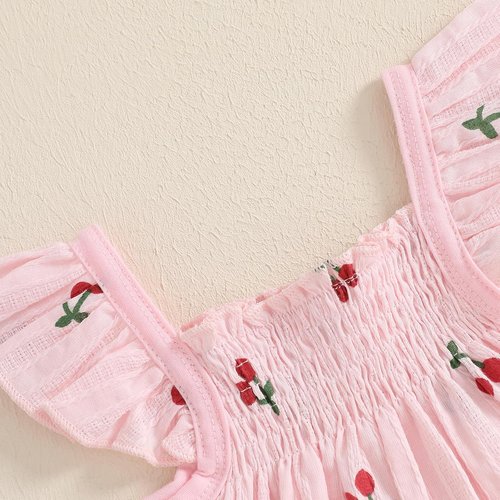 Mubineo Baby Girl Summer Outfit Set - Cute Ruffle Tops & Shorts - Infant Toddler Princess Style