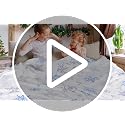 Blue Snowflake Christmas Throw Blanket 60x80in Ultra Soft Fleece Bed Decor