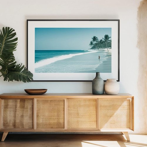 LaVie Home 30x40 Picture Frame - Classic Black Wall Display Frame with HD Plexiglass | Vertical & Horizontal Use