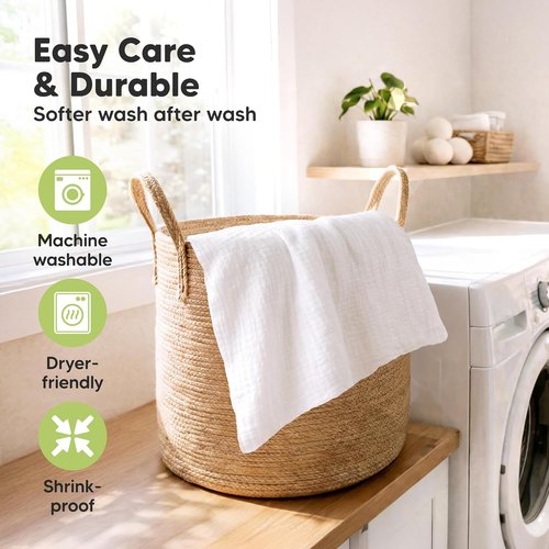 KeaBabies Muslin Toddler Pillowcase - Soft & Breathable Organic Cotton | 13x18, 2-Pack, Flora Vale Design