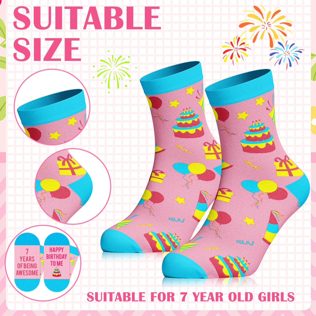 TOUPONS 7 Year Old Girl Birthday Gifts, Best 7th Birthday Gift for Teen Girls, Gifts Ideas for Seven Year Old Girls, Happy 7th Bday Gift Christmas Presents for Daughter Niece Granddaughter