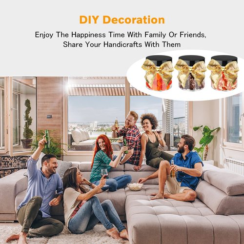 Hajoyful Plastic Jars with Lids 8 oz & 14 oz 24Pcs Clear Plastic Slime Storage Jars Containers with Airtight Leak Proof Black Screw On Lids Cylinder Clear Round Jar Food Grade Durable Jar