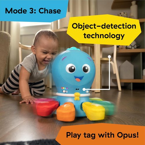 Baby Einstein 4-in-1 Ocean Explorers Crawl & Chase Activity Toy | Music, Lights, Ages 3 Months to 5 Years