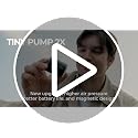Portable Air Pump with Camping Lantern - Rechargeable Mini Pump