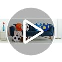15.7-Inch Soccer Ball Plush Pillow, Soft Fluffy Sports Throw Cushion