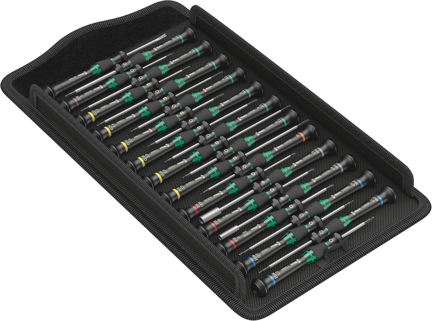 Wera - Kraftform Micro Precision Screwdriver Set | 25-Piece Kit for Electronics Applications