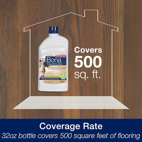 Bona Ultimate Hardwood Floor Care Kit - Pivoting Mop, Cleaning Solution & Refill, Microfiber Pads for Polishing