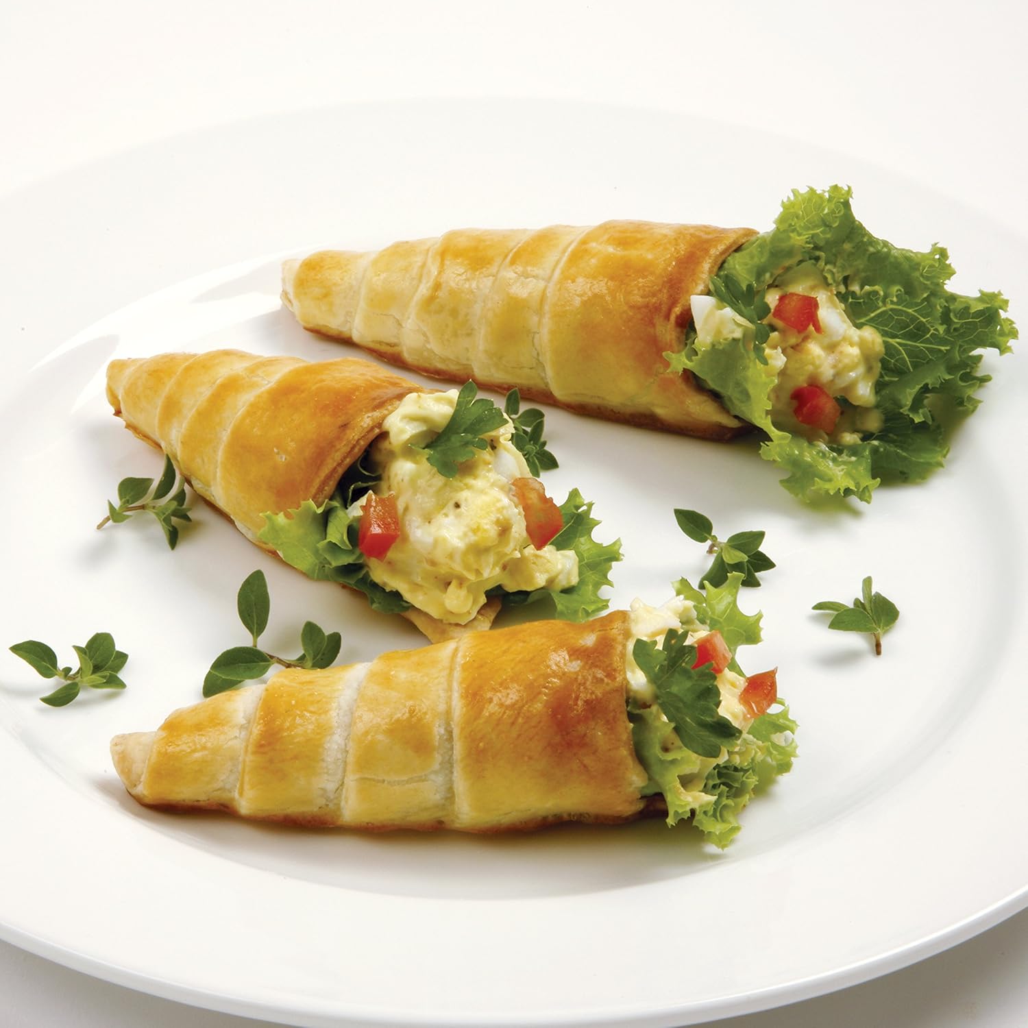 Norpro 3661 Stainless Steel Cream Horn Molds - Set of 6 Durable Baking Tools for Perfect Pastries