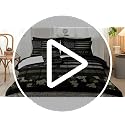 California King Size Camouflage Comforter Set - 4 Piece Bedding
