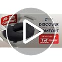 5 STARS UNITED Orthopedic Memory Foam Donut Seat Cushion for Tailbone Relief