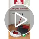 Microfiber Spin Mop Replacement Heads - 4 Pack Triangular Refills