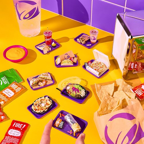 MGA's Miniverse Mini Taco Bell Collectibles - DIY Resin Replicas | 2-Pack for Ages 8+