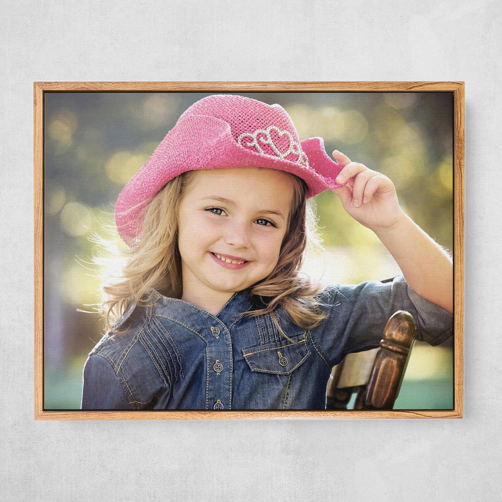 P&L ART | Personalized Custom Canvas Prints - Transform Your Photos into Stunning Wall Art | Beige 12x16