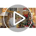 Gingerbread Man Christmas Tree Topper Set - 4-Piece Festive Holiday Decor